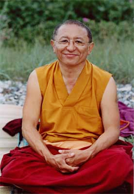 Portrait of Chökyi Nyima Rinpoche
