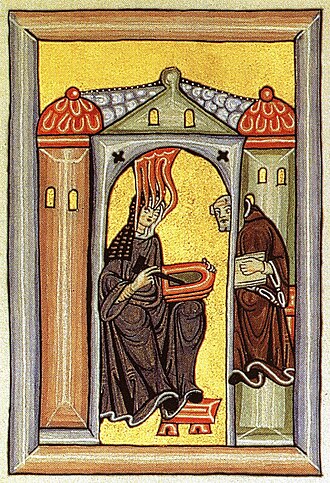 Portrait of Hildegard of Bingen