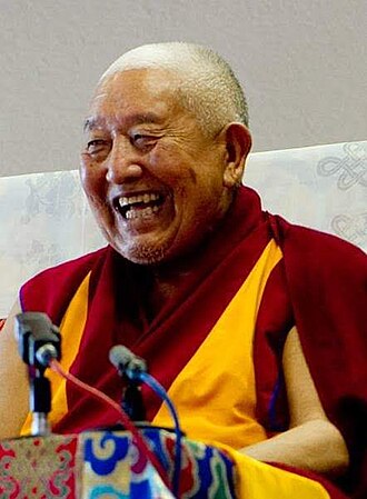 Portrait of Lopön Tenzin Namdak