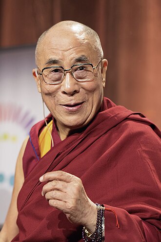 Portrait of Tenzin Gyatso